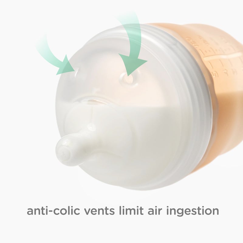Olababy Gentle Bottle Silicone Replacement Nipple 2 Pack (X Cut/Thicker Liquids) - Image 4